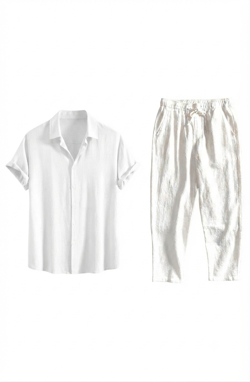 Mykonos Linen Set