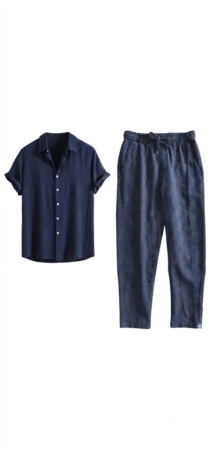 Mykonos Linen Set