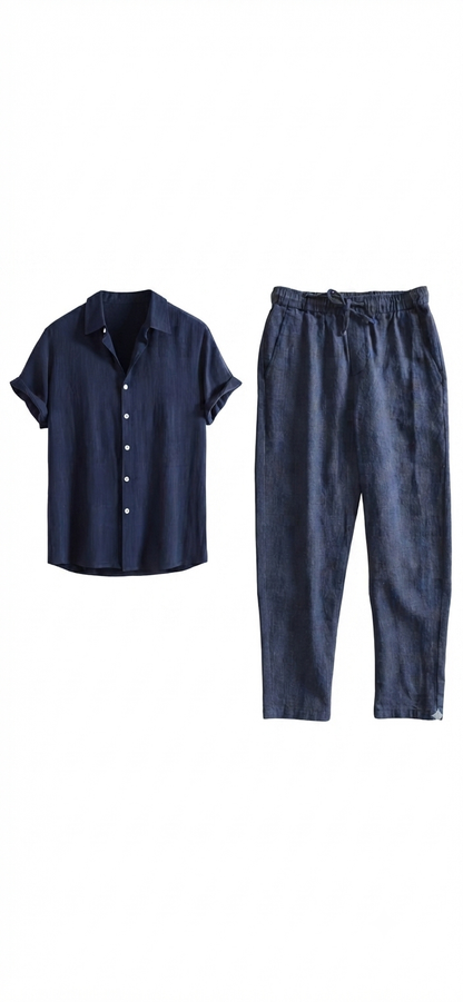 Mykonos Linen Set