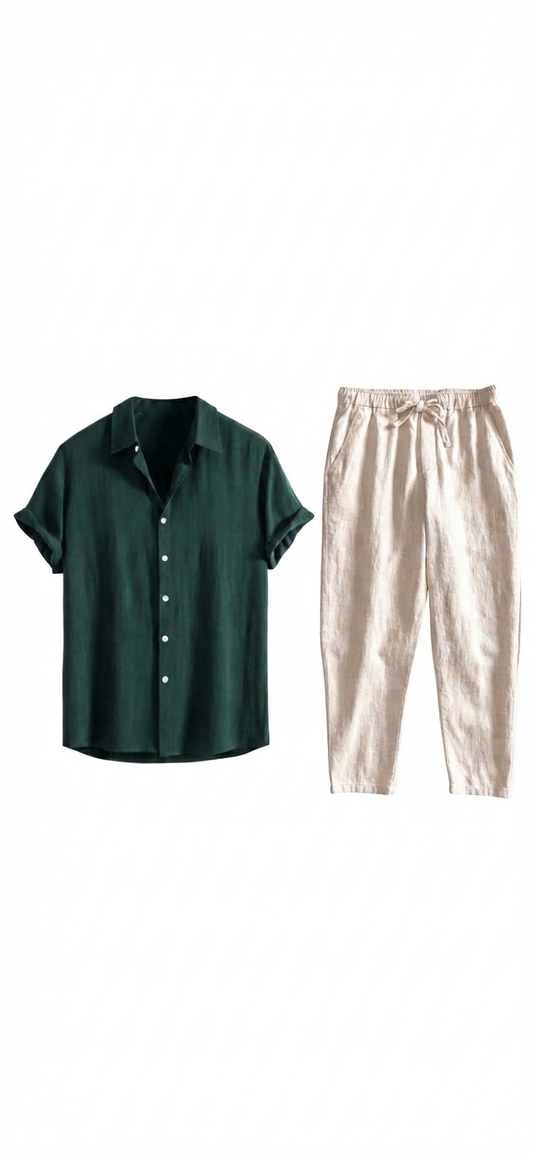 Mykonos Linen Set